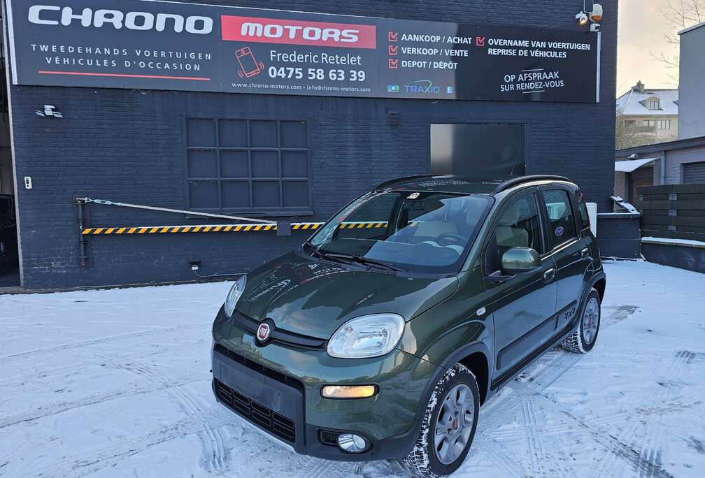 Fiat Panda 4x4 1.3 MultiJet Climbing