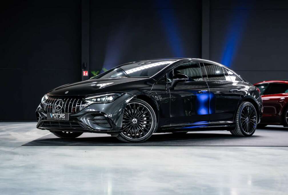 Mercedes-Benz + 90.6 kWh - AMG Line - Airmatic  ACC  360  HUD - Pano - Keyless