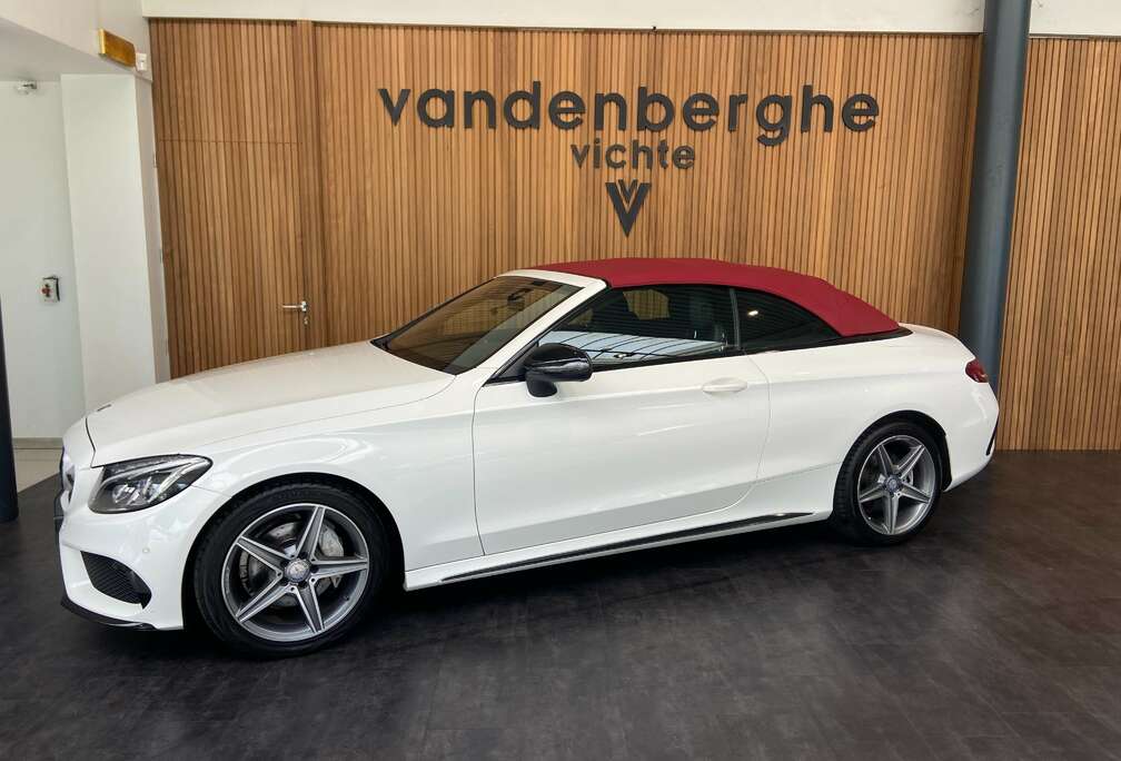 Mercedes-Benz Cabrio amgpack nekverwarming verwarmde zetels leder burmeister - als nieuw