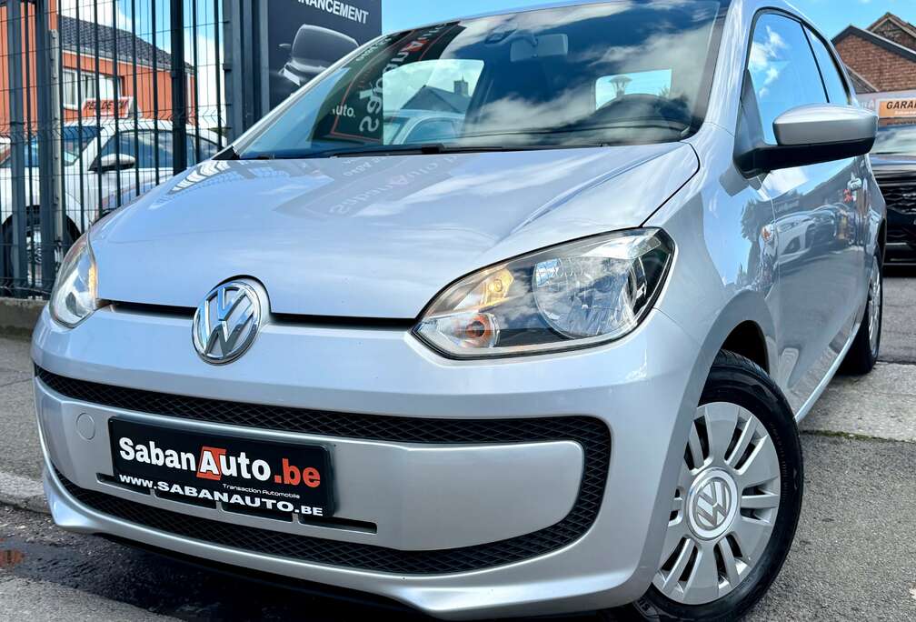 Volkswagen Up! 1.0i Club up! ° AIRCO ° CAPTEUR ° REGULATEUR ° GARANTI 12 MOIS !!!