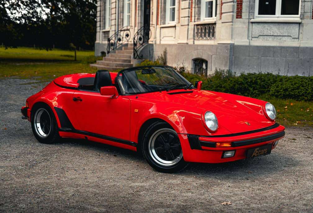 Porsche G MODEL SPEEDSTER / WTL 3.2 / SERVICE BOOK / MATCHING NUMBERS / INDIAN RED / ORIGINAL KMS