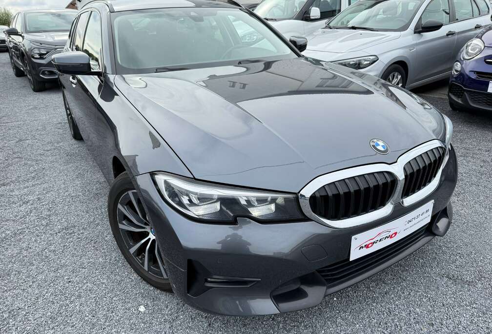 BMW 318d Touring Aut leder 12 Maanden waarborg