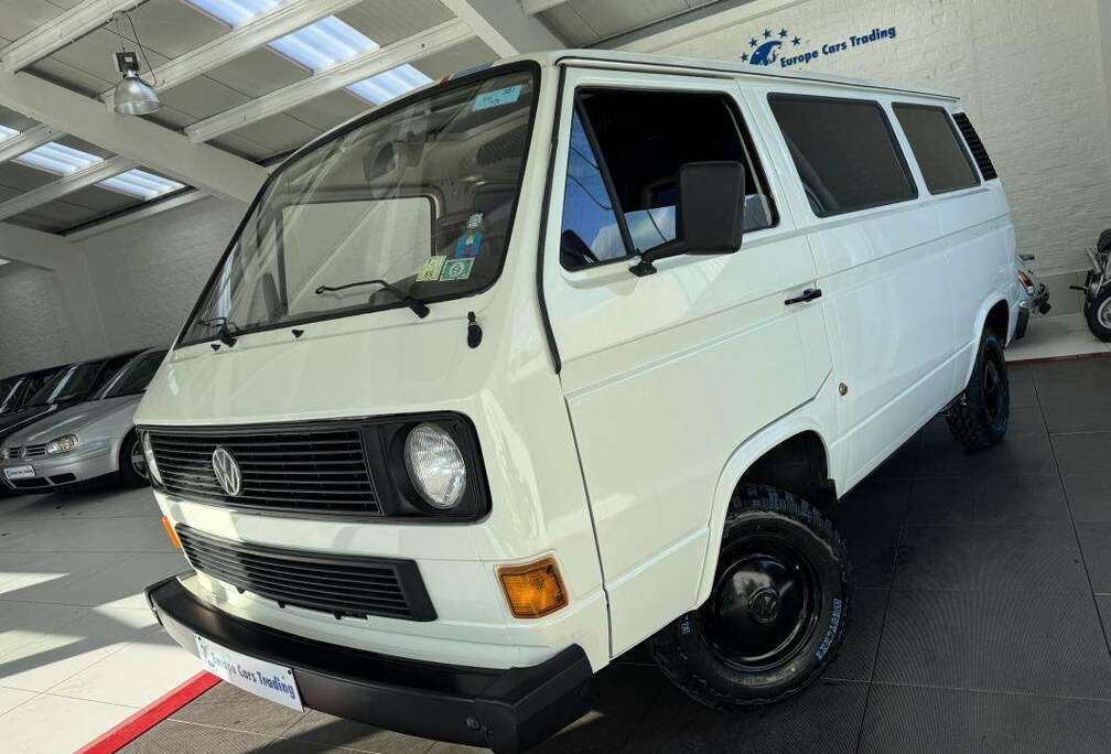 Volkswagen T3 ANCETRE 1.6 TURBO D 70ch DISTRIBUTION + GRAND ENTRETIEN CUIR T.0 CG CAMPING CAR