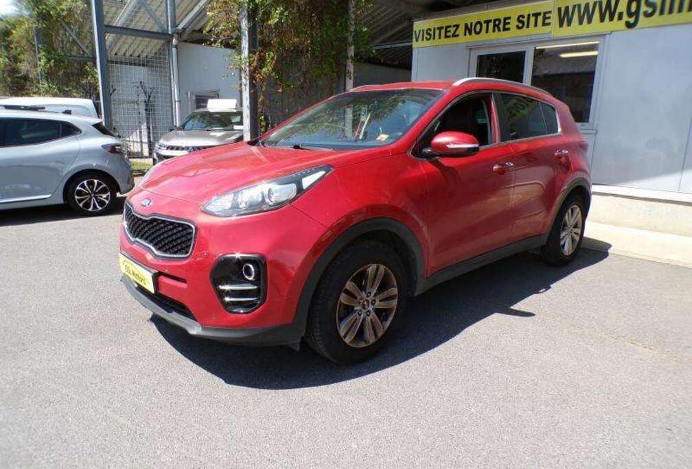 Kia 1.6 TGD-i 132cv rouge 10/17 Airco GPS Cruise