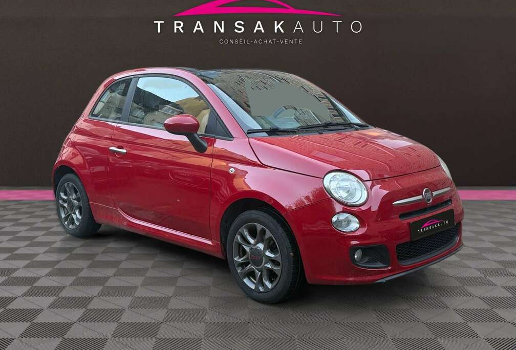 Fiat 500 Cabriolet 1.2i Sport / Véhicule belge / Garantie 12 mois valable chez Fiat