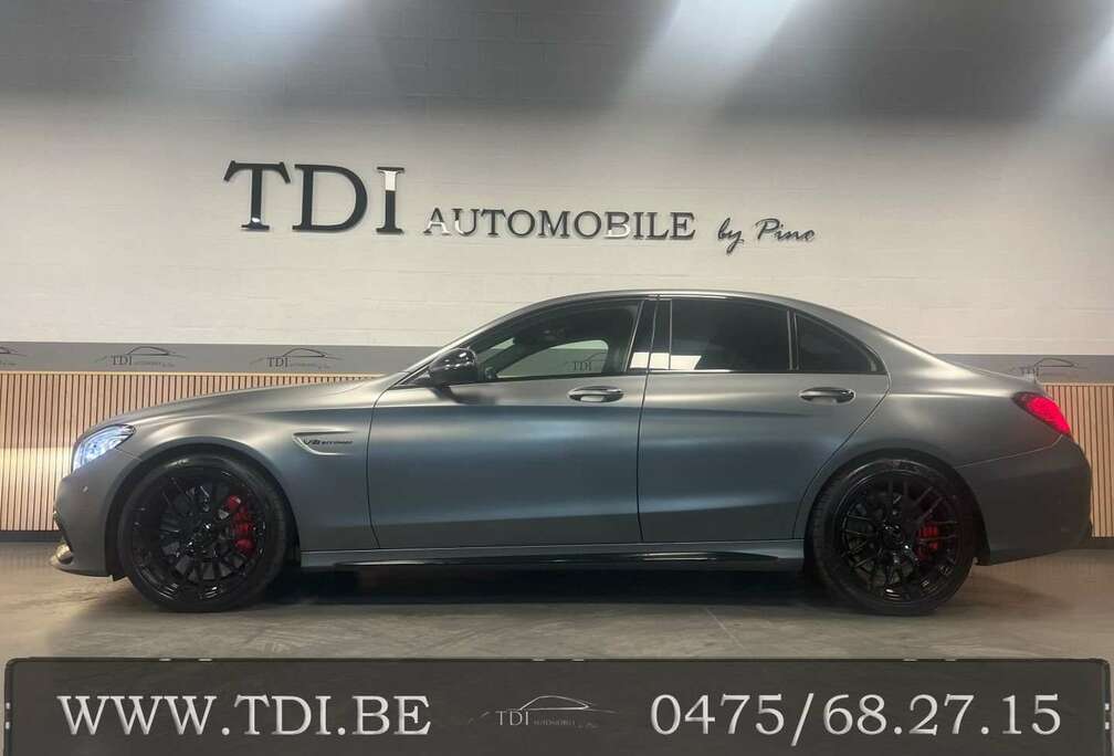 Mercedes-Benz C 63 AMG S*510Cv*Belge*Historique*Carpass*Full*