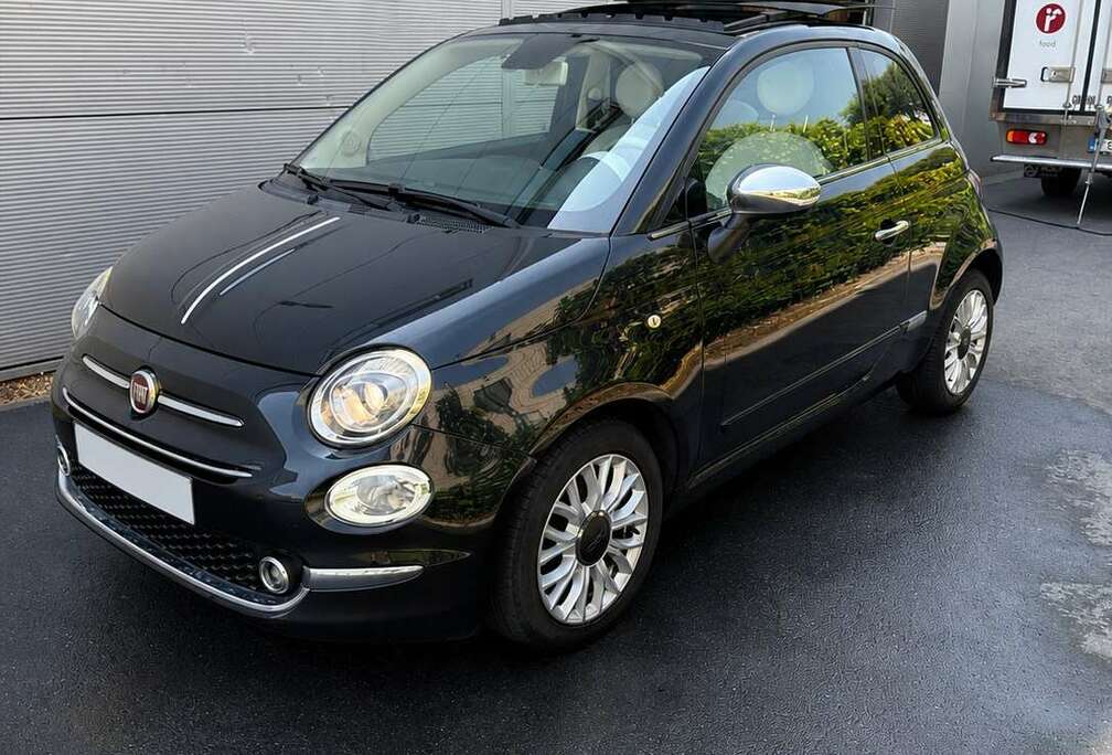 Fiat Fiat 500 Lounge MTA 1.2i 69pk  Pano dak  Navi
