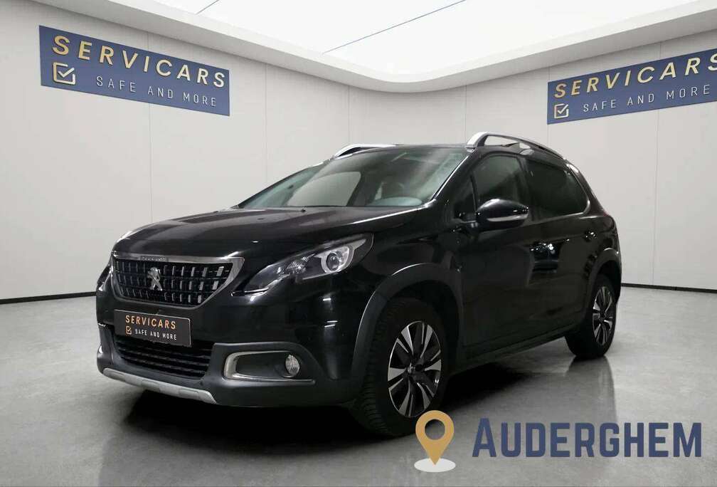 Peugeot @SERVICARS AUDERGHEM Peugeot 2008 1.2 PureTech Allure / Pano / Manu / Cuir / GAR 12 MOIS