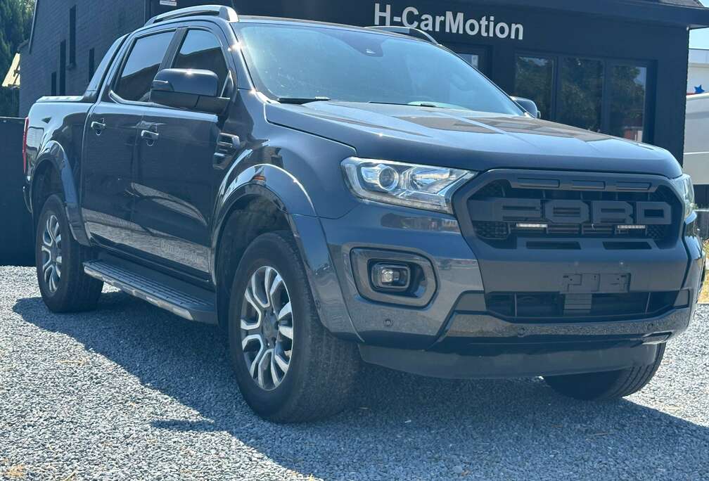 Ford 2.0 Biturbo Wildtrak Raptor grill *Apple carpl*Leder*Camera*btw wagen*Defferencieel lock*