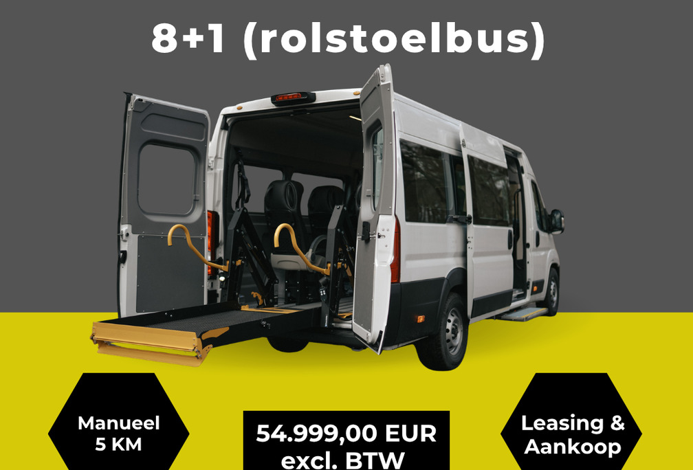Opel Opel Movano 2.2 manueel 8+1 (met rolstoel)