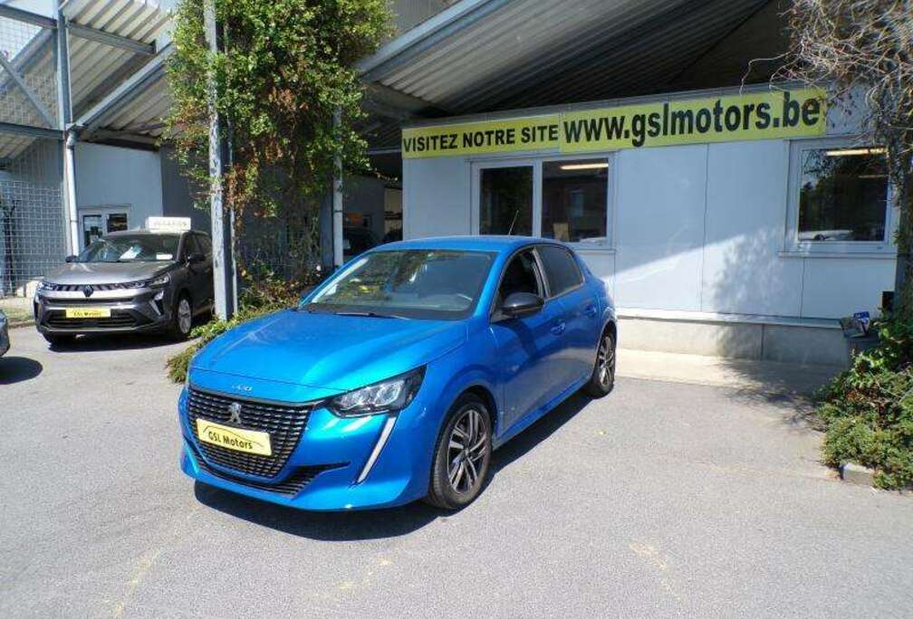 Peugeot 1.2i 100cv Bleu 01/22 72.385km Airco GPS