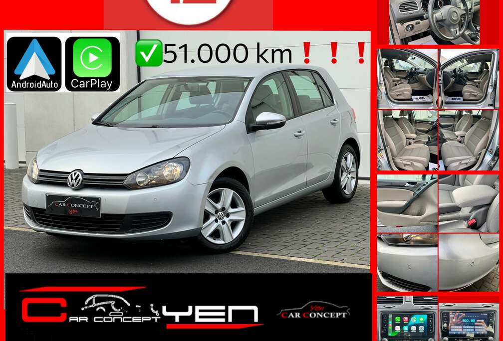 Volkswagen Golf 1.4i/ 51.000 km/1 Eigenaar/Carplay/Bluetooth