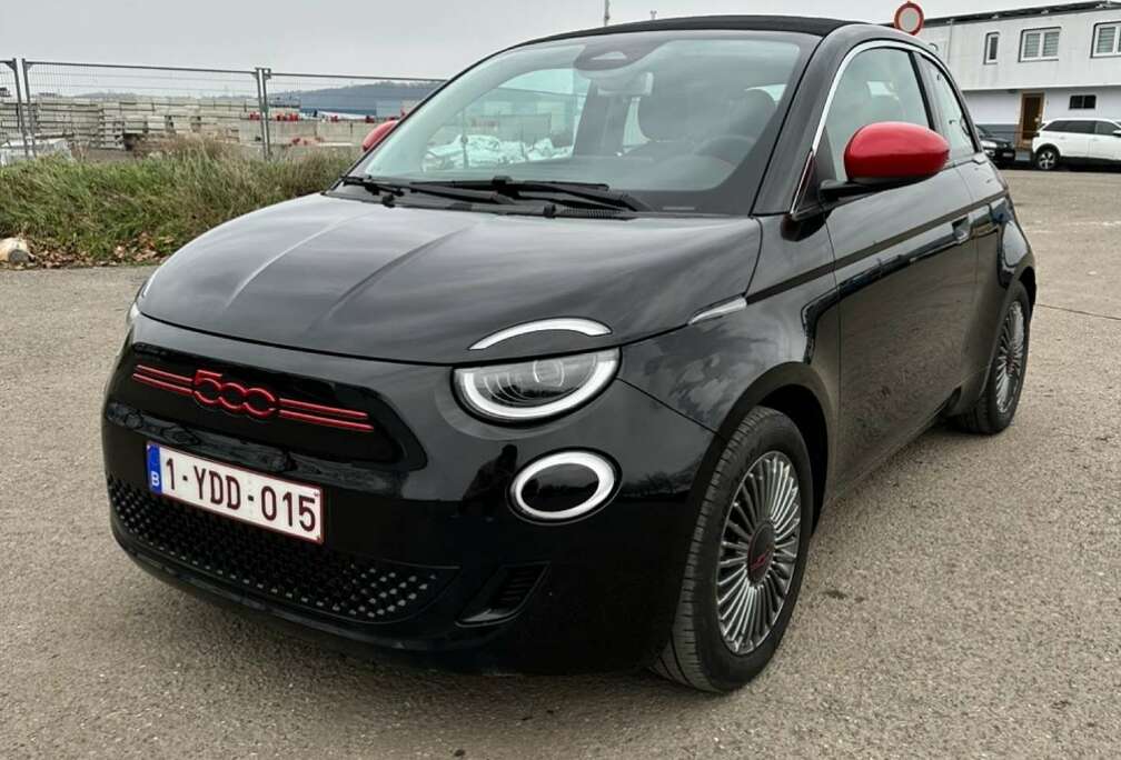 Fiat e-500 42 kWh Red