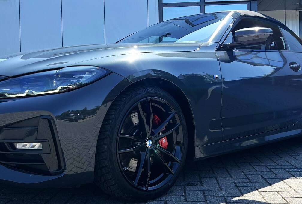 BMW Cabrio 420iA 184PK M Sport Pro Pack*Zetelvw*nekverw*Stuurverw*Inparkeersysteem*Acc*Pdc/camera*Sfeerverlichting*Ledverl*