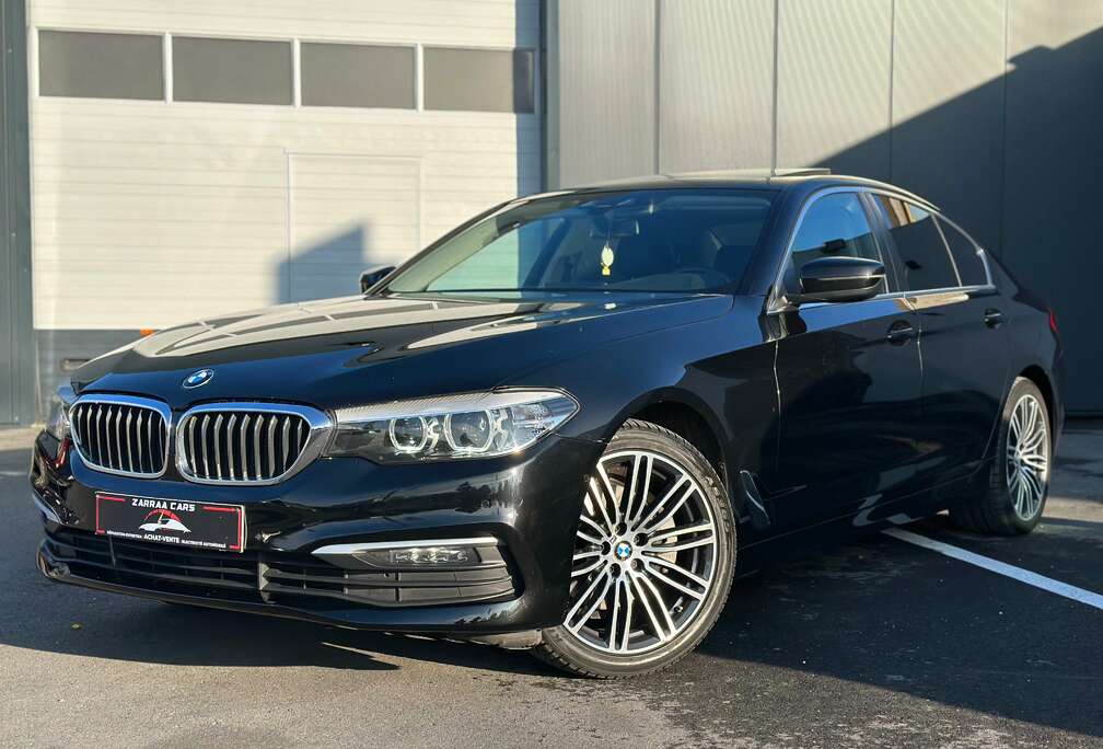 BMW 518d HISTORIQUE COMPLET / FULL LED / CAM / TVA