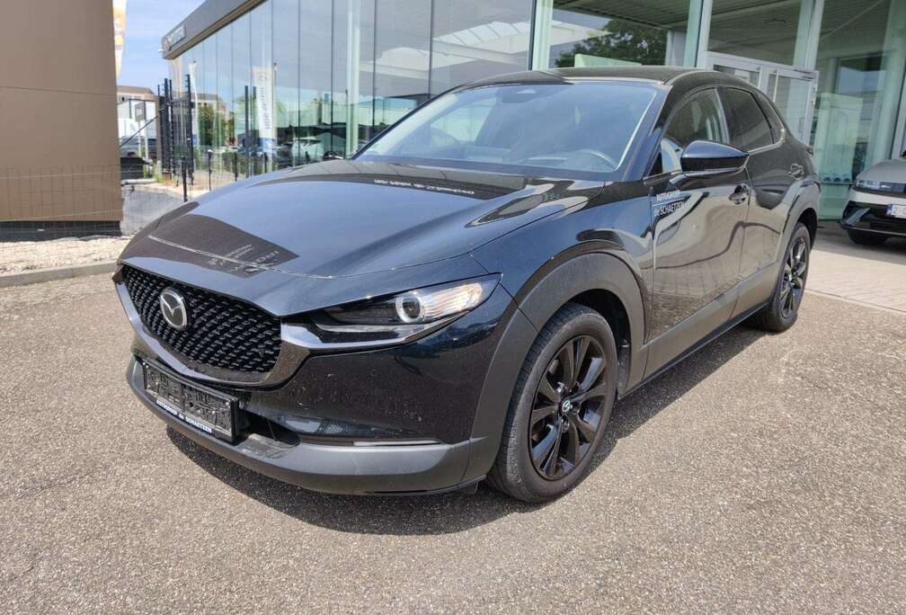 Mazda CX-30 Skyactive-X Nagisa 186PK: Leder-Suède, Navi,