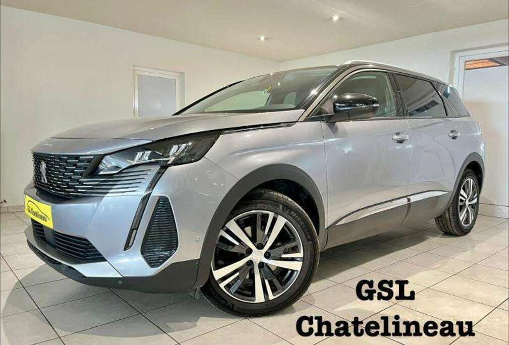 Peugeot 1.2 131cv Gris 7 places 92484km Clim/Navi/Carplay
