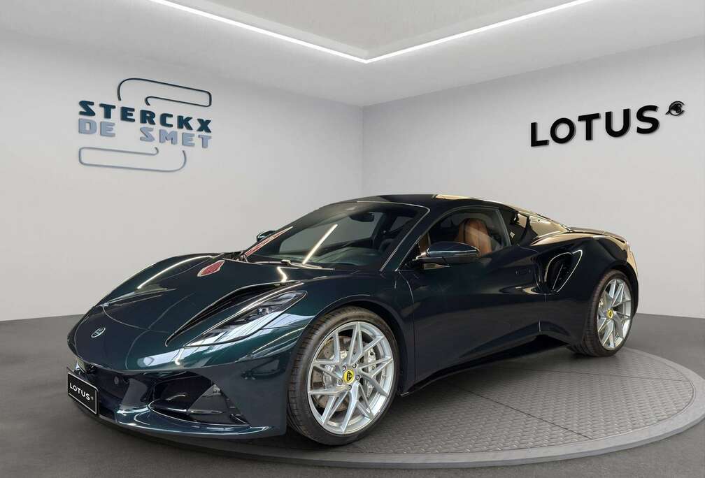 Lotus TURBO SE - DARK VERDANT - TAN NAPPA LEATHER