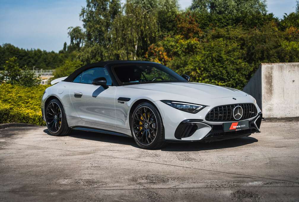 Mercedes-Benz 4MATIC+ Roadster / Alpine Grey / Burmester / Night