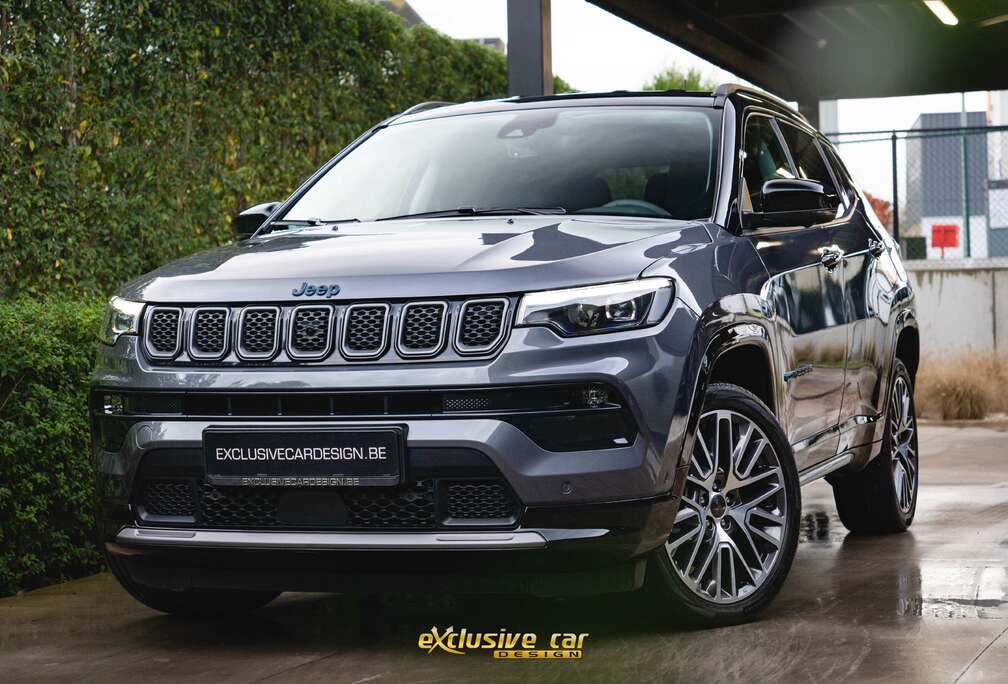 Jeep Compass Summit 4xe PHEV /Zetelverkoeling/Trekhaak/