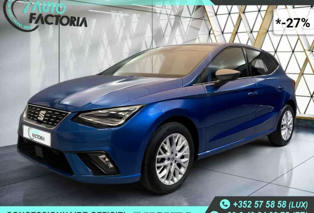 SEAT -27% 1.0 TSI 115 +GPS+CAM+FULL LED+CLIM+Options