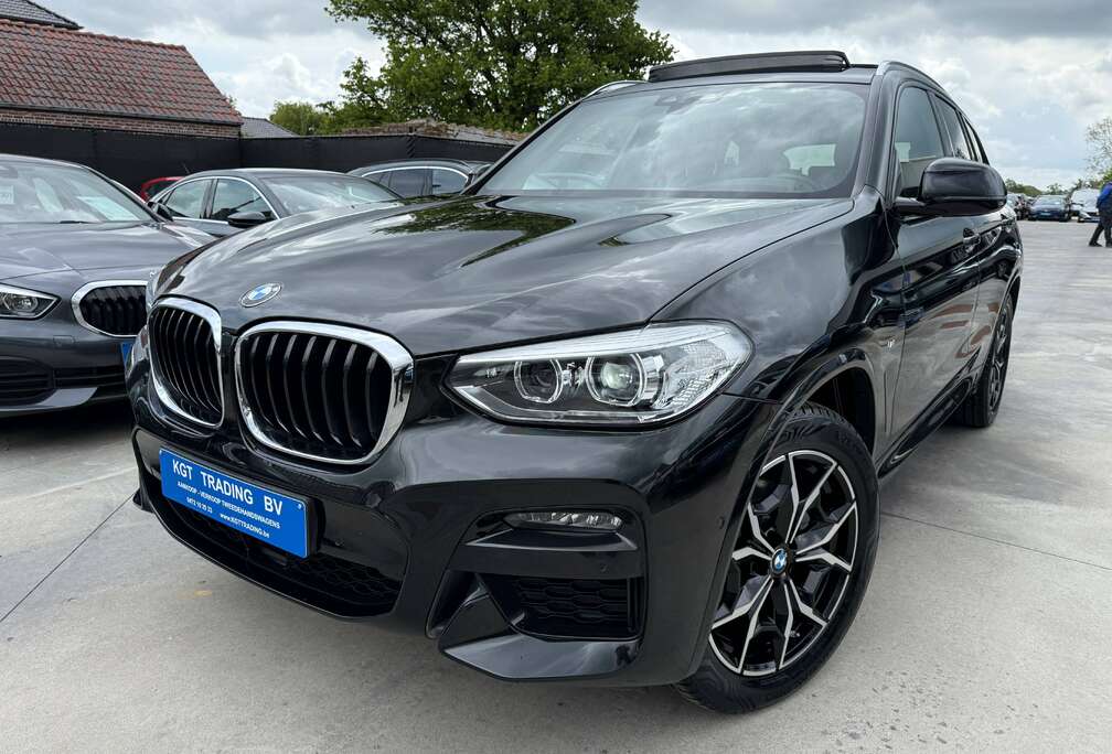 BMW 2.0iA M-PACK X-DRIVE NAVIGATIE ZWART LEDER LED OPENDAK CAMERA