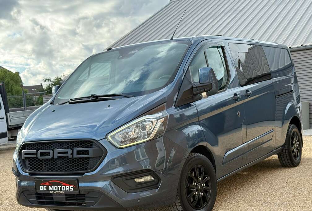 Ford 2.0 TDCi 170 CV L2H1 /  6 PLACES / DOUVLE PORTES LATERALES / BOITE AUTO  / CAMERA - NAVI - CRUISE FULL OPT.
