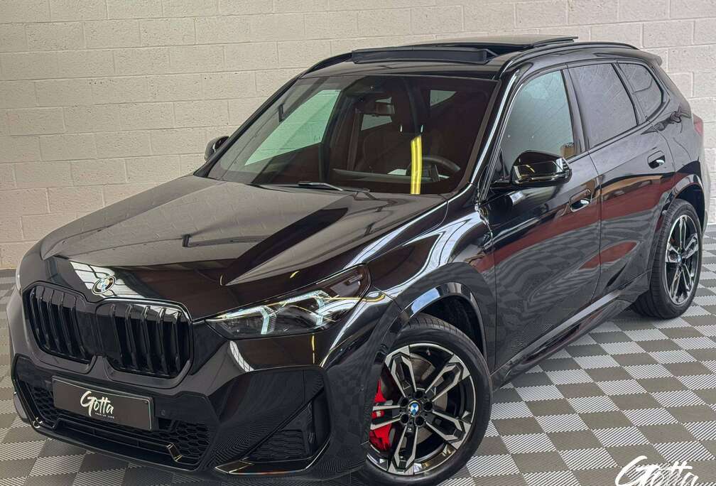BMW 1.5 136CH**PACK M SPORT PRO (INT-EXT/Cuir-Alcantara/19 pouces/Caméra/Toit Ouvrant - Panoramique/24M GARANTIE