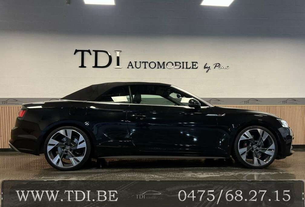 Audi S5 Cabriolet 3.0 V6 TFSI Quattro*354cv*Echange*Carpass*