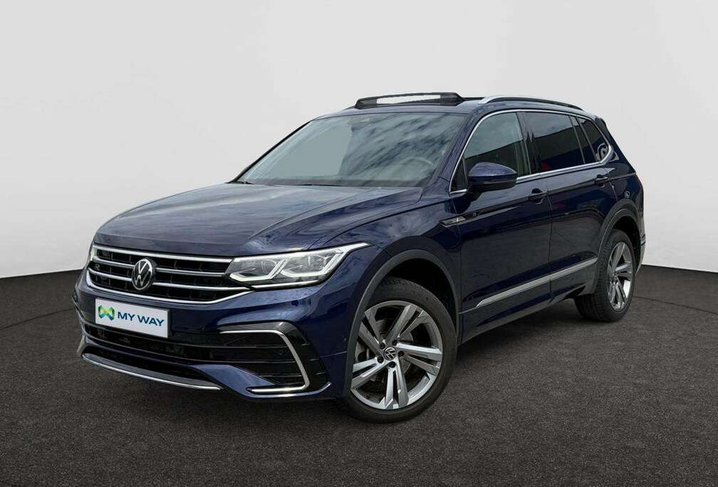 Volkswagen FULL R-Line 2.0 TDi (150pk) AUTOMAAT /// 7 Zitplaatsen /// Panoramisch schuifdak /// Inklapbare trekhaak /// Elektrische
