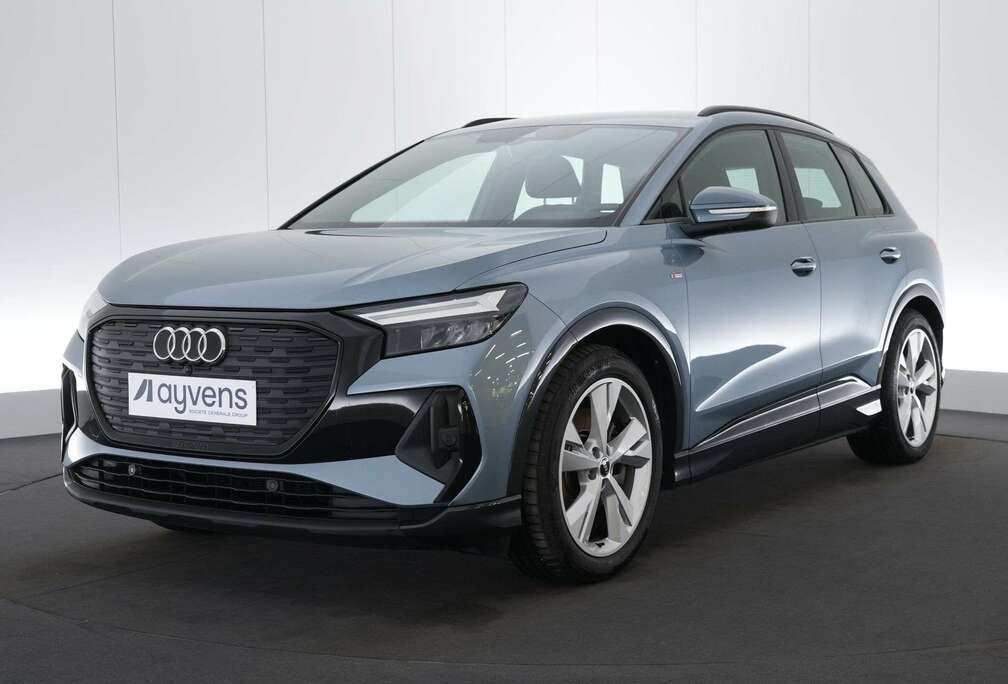 Audi Q4 82 kWh 40 S Line Business+ LEDER/CUIR LED GPS P