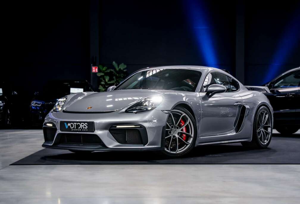 Porsche Cayman GT4 Clubsport 4.0 PDK - GT Silver - PDLS+