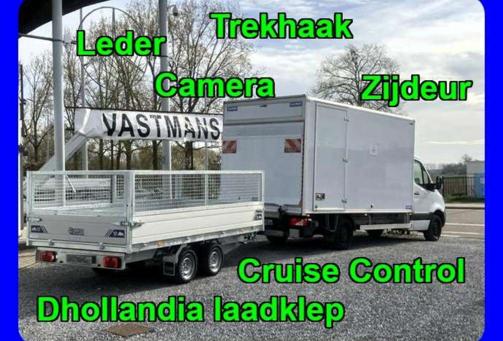 Mercedes-Benz 317 47.500€ + BTW / Laadklep / Trekhaak / Cruise Control / Spoiler