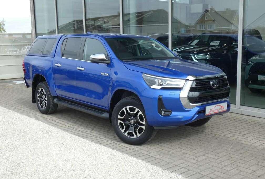 Toyota 2.8 Autom LOUNGE *38388+BTW* +LEDER +ZETELVERWARMING +Hardtop +Soft Open&Close laadklep +Trekhaak 3500kg Sleep