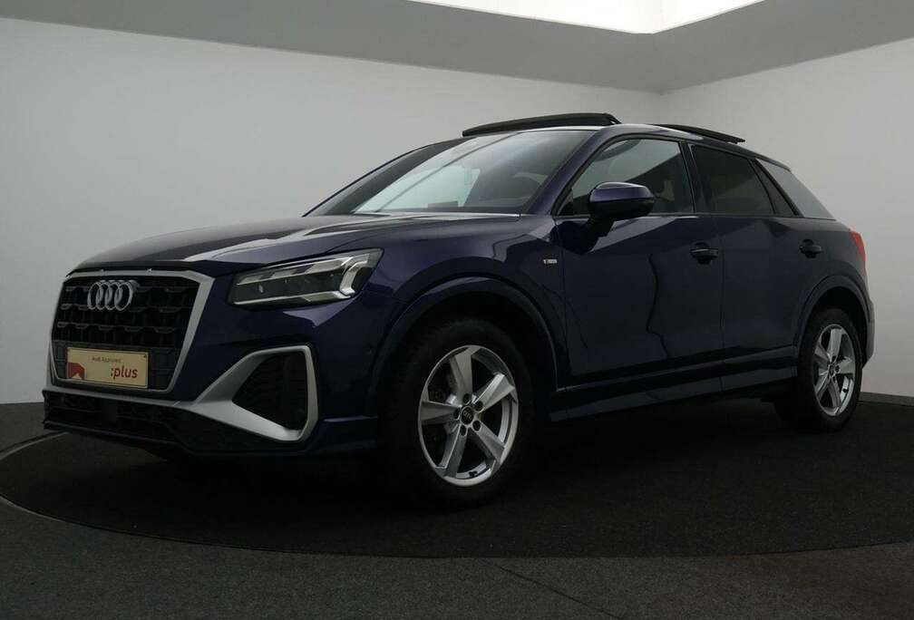 Audi AUDI Q2 30TFSI 110PK 2xS line *PANODAK*LEDER*CAMERA*PDC*VIRTUAL COCKPIT*CRUISE*NAVI*APP-CONNECT*AIRCO*...*