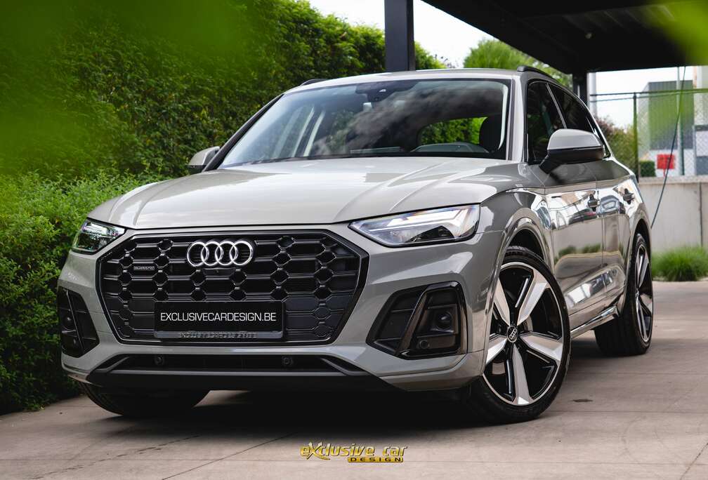 Audi 50 TFSIe Quattro S line PHEV /Luchtvering/360Cam/HUD/ACC/Carplay/