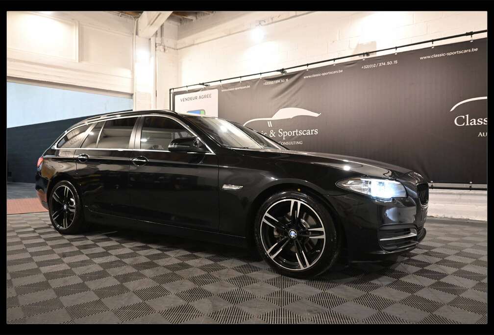 BMW 520dA TOURING FACELIFT / EURO 6b / PACK SPORT / CUIR / GPS NAVI / XENON / PDC