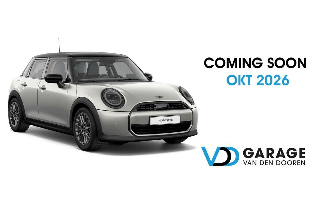 MINI 5-DEURS / *** COMING SOON**** OLED / HUD / CAM / STUURVERW / CARPLAY / KEYL / ADAPT LED / BLACK PACK / +++