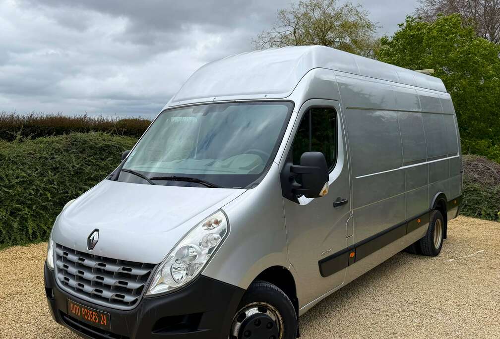 Renault 2.3 dCi 145 CV Grand Confort L4H3 AIRCO PREMIER PROPRIETAIRE 3 PLACES EXTRA LONG + ROUE JUMELEE
