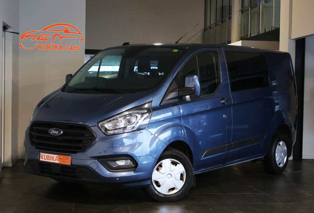 Ford Transit Custom 6pl Dubbel Cabin Lichte Vracht Navi