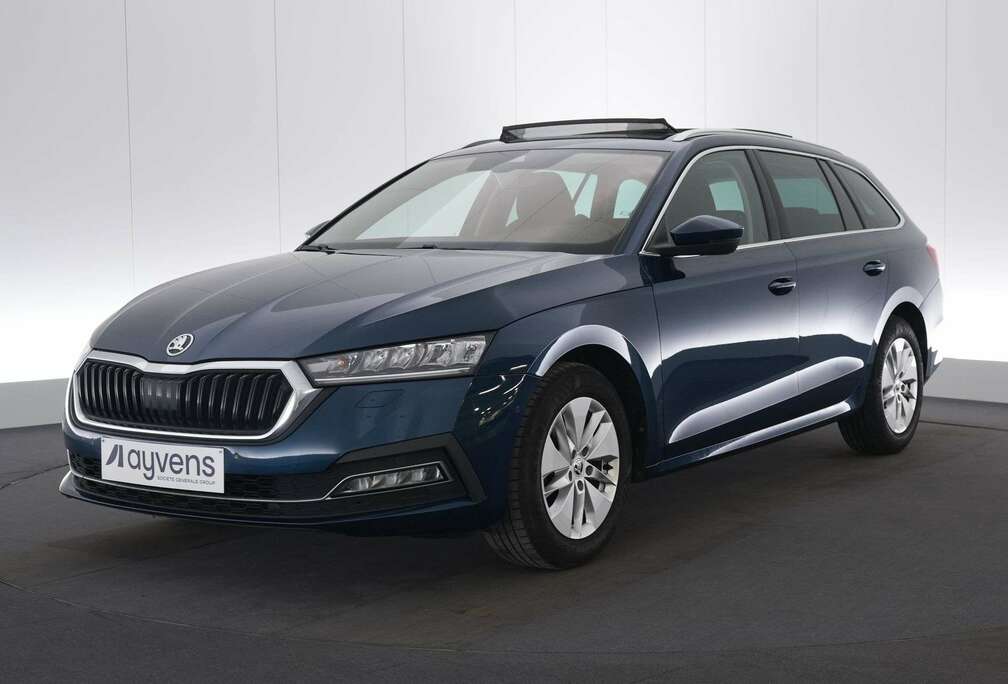 Skoda 1.0 TSI MHEV DSG Clever LED GPS PDC CAM Pano Keyless BLIS Verw. Zetels ACC