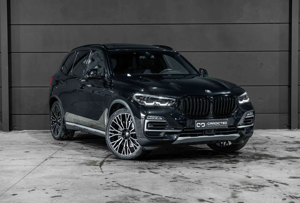 BMW TREKHAAK*LED*PANO*DAB*SFEERVERLICHTING*X LINE*360 CAMERA*