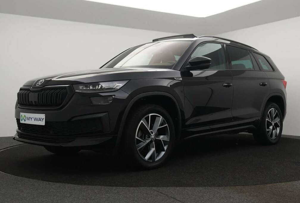 Skoda Kodiaq Sportline 1.5TSI 150PK *AUTOMAAT*7 ZITPLAATSEN*PANODAK*TREKHAAK*LEDER*ALCANTARA*SPORTZETELS*C
