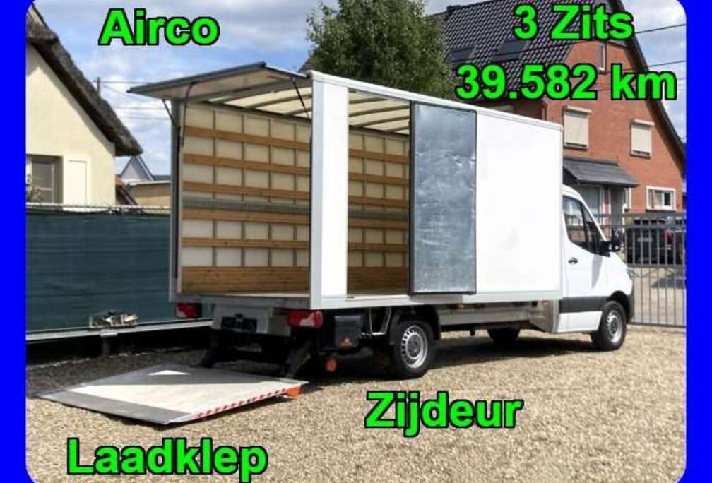 Mercedes-Benz 315 35.750€ +BTW / Laadklep + Zijdeur /  3 Zits