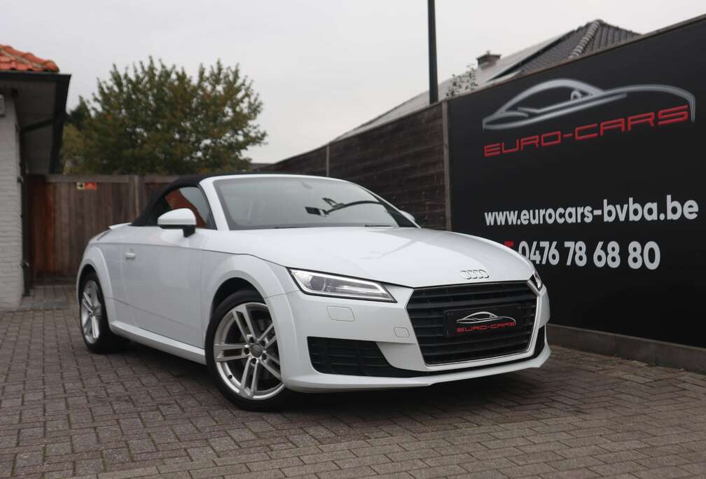 Audi TT Roadster 1.8 TFSI / S-line /leder /gps/pdc/full historiek Audi ! /Mooie combinatie