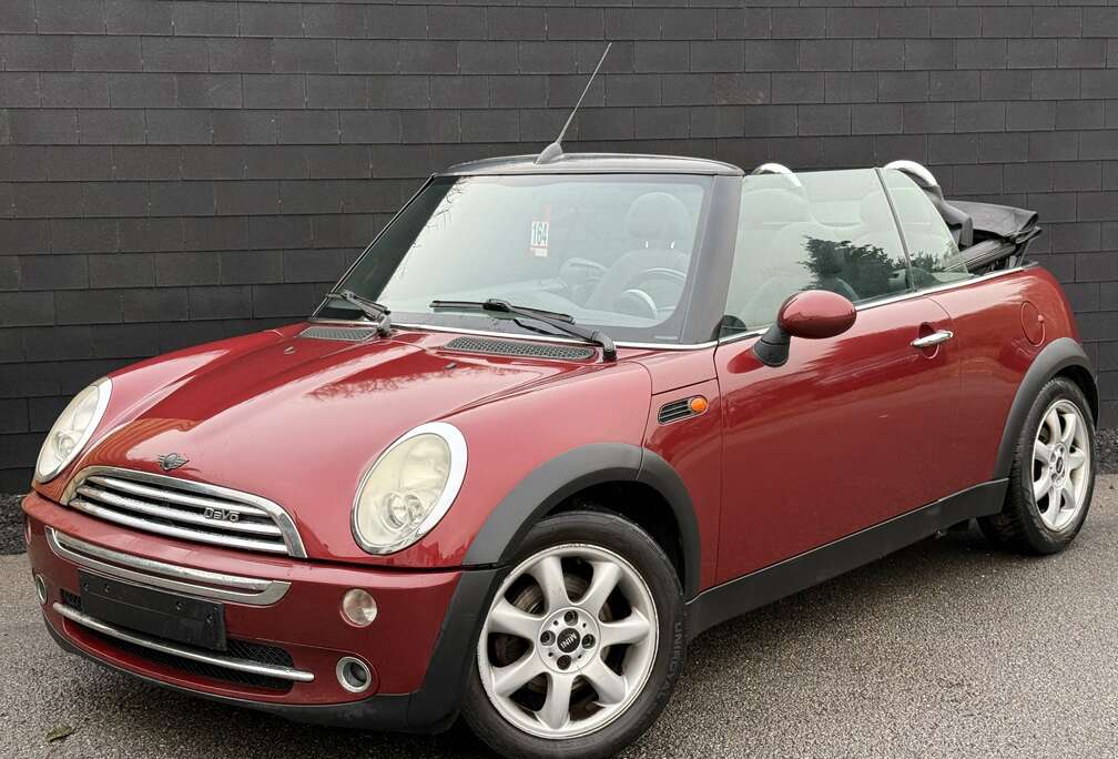 MINI 1.6i+MARCHAND OU EXPORT  AIRCO+JANTES+EURO 4