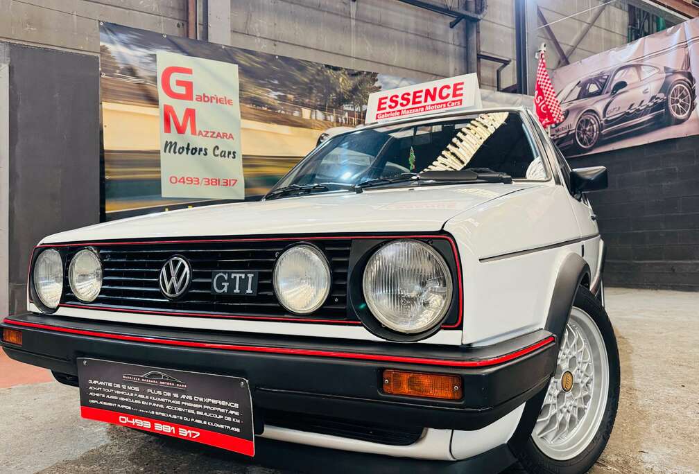 Volkswagen GTi 8s Ancêtre BBS Toit Ouvrant V.E