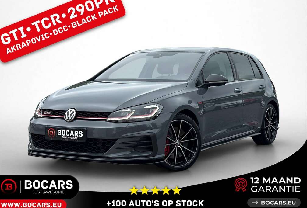 Volkswagen 2.0TSI 290pk TCR DSGDCCAkrapovicBlack Pack