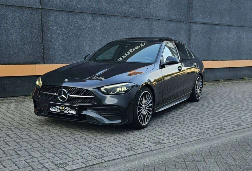 Mercedes-Benz C 180 AMG Line/ BURMESTER/CAMERA/LED/VOLLEDEER/PANO/** MEGA FULL
