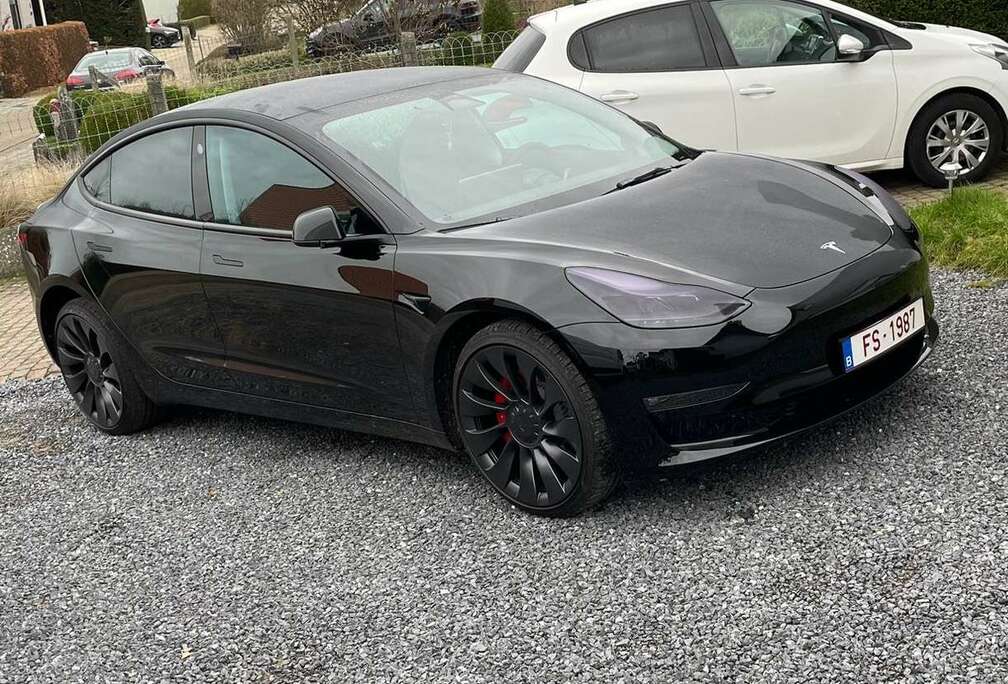 Tesla 78 kWh AWD Performance (377 kW)